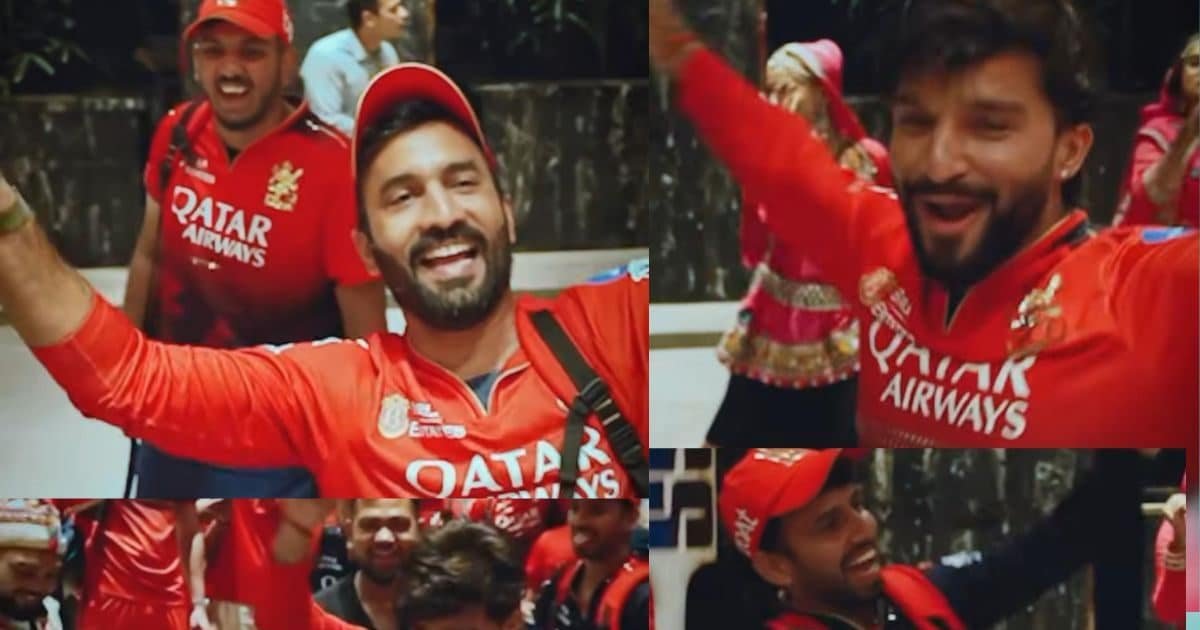 IPL Virat and RCB Team Dance I Koi became Malang, someone did Garba, Bhangra in Group