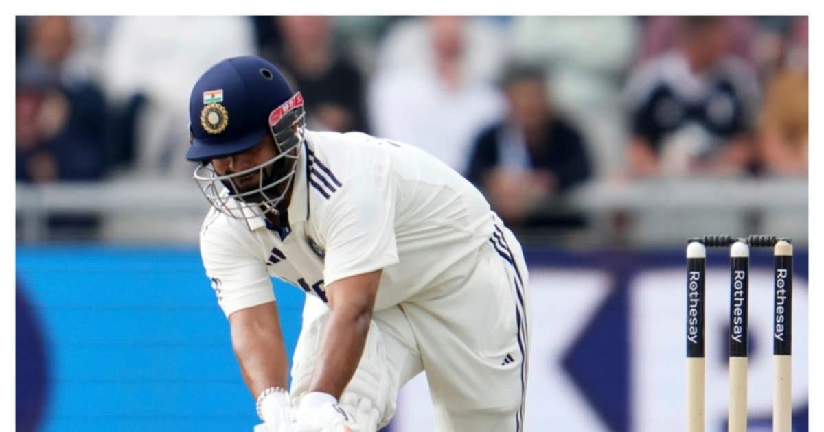 Sunil Gavaskar Slams Rishabh Pant: Sunil Gavaskar reprimanded Rishabh Pant, said, “Open the tennis if you can’t play the shot ball, he said