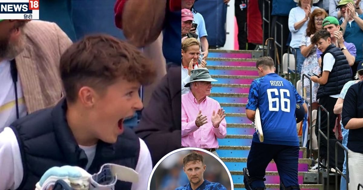 Joe root gloves gifted to kid after century: Root is unbreakable … Hurricane of 58th International century in third ODI, Gloves child name after century
