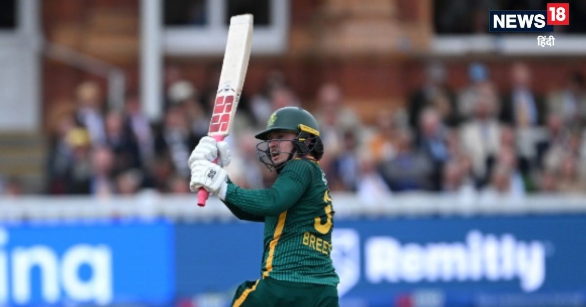 This was the first time since 1998 … South Africa entered the house and hunted England, Breetzek’s world record innings created a boom